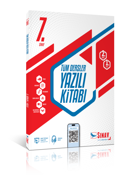 Sınav Yayınları 7. Sınıf Tüm Dersler 2. Dönem 1. Yazılı Kitabı