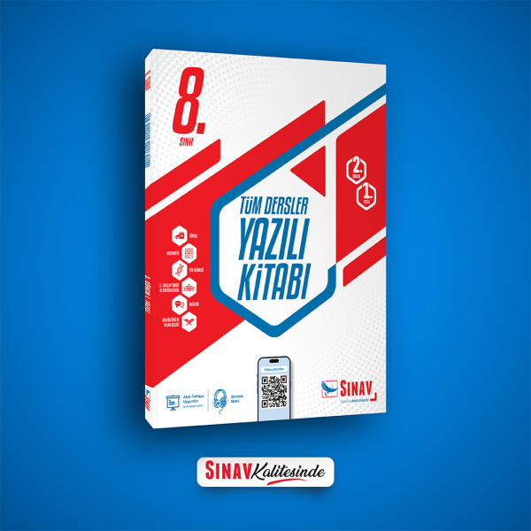 Sınav Yayınları 8. Sınıf Tüm Dersler 2. Dönem 1. Yazılı Kitabı