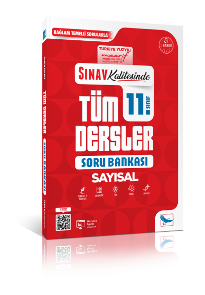 Sınav Yayınları Sınav Kalitesinde 11. Sınıf Sayısal Tüm Dersler Soru Bankası