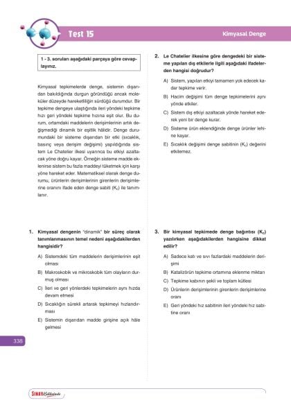 Sınav Yayınları Sınav Kalitesinde 11. Sınıf Sayısal Tüm Dersler Soru Bankası