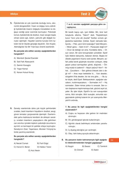 Sınav Yayınları Sınav Kalitesinde 11. Sınıf Sayısal Tüm Dersler Soru Bankası