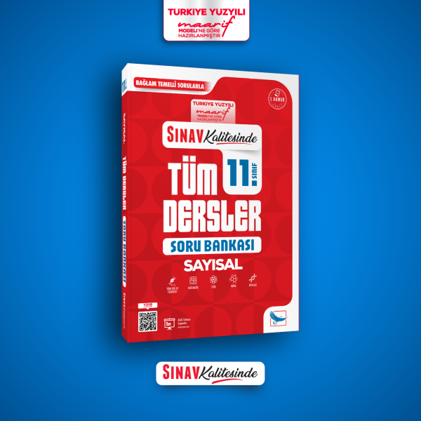 Sınav Yayınları Sınav Kalitesinde 11. Sınıf Sayısal Tüm Dersler Soru Bankası