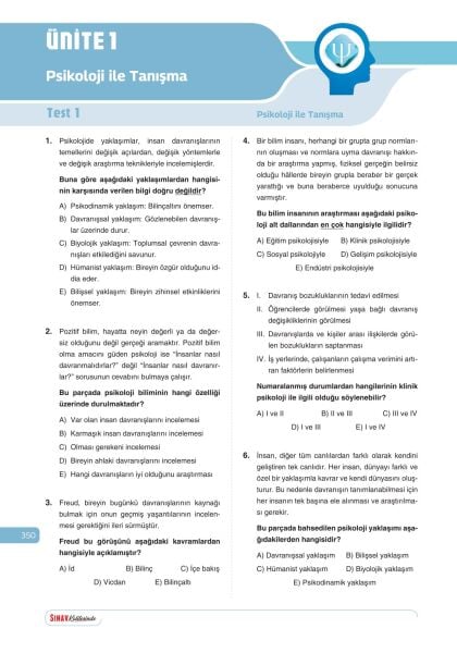 Sınav Yayınları Sınav Kalitesinde 11. Sınıf Eşit Ağırlık Sözel Tüm Dersler Soru Bankası