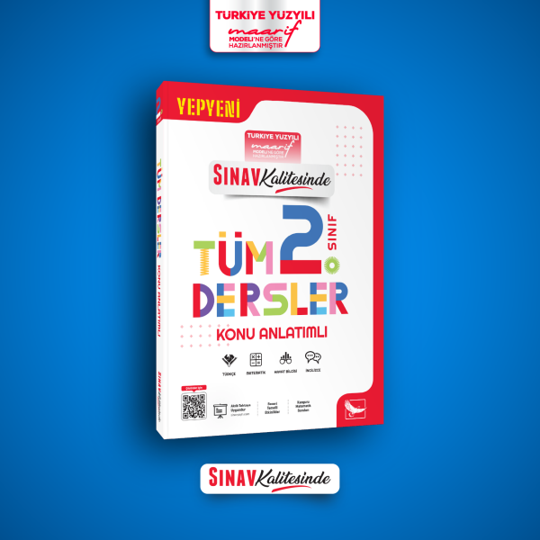 Sınav Yayınları Sınav Kalitesinde 2. Sınıf Tüm Dersler Konu Anlatımlı
