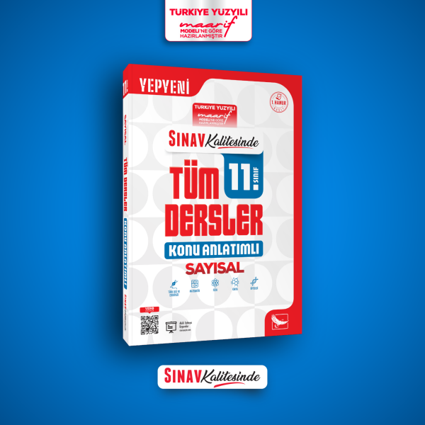 Sınav Yayınları Sınav Kalitesinde 11. Sınıf Sayısal Tüm Dersler Konu Anlatımlı