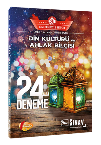 Sınav Yayınları 8. Sınıf LGS Din Kültürü ve Ahlak Bilgisi 24 Deneme