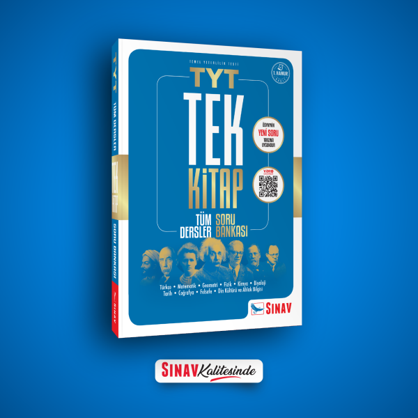 Sınav Yayınları TYT Tüm Dersler Soru Bankası Tek Kitap