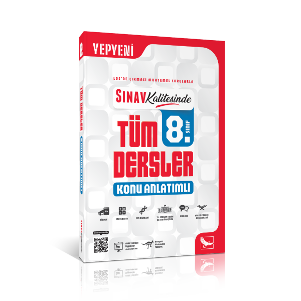 Sınav Yayınları Sınav Kalitesinde 8. Sınıf LGS Tüm Dersler Konu Anlatımlı