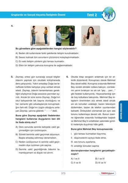 Sınav Yayınları Sınav Kalitesinde 7. Sınıf Tüm Dersler Soru Bankası