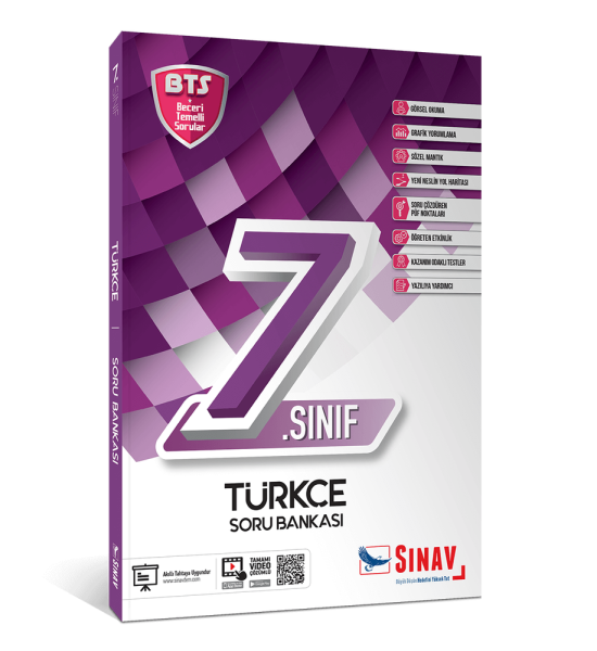 Sınav Yayınları 7. Sınıf Türkçe Soru Bankası