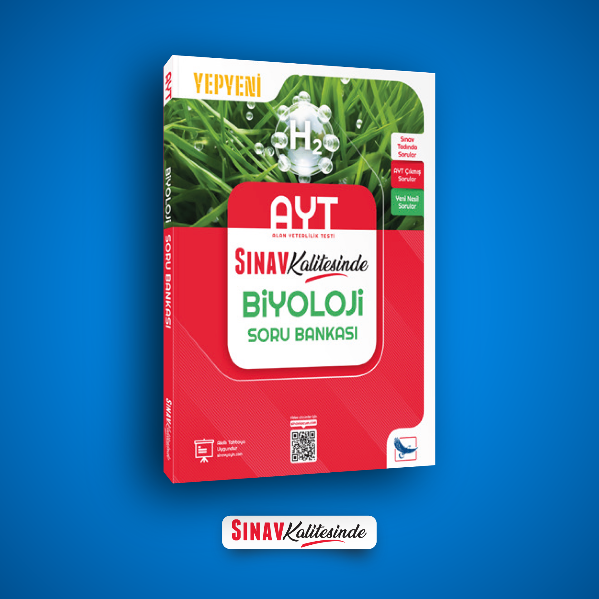 Sınav Yayınları Sınav Kalitesinde AYT Biyoloji Soru Bankası