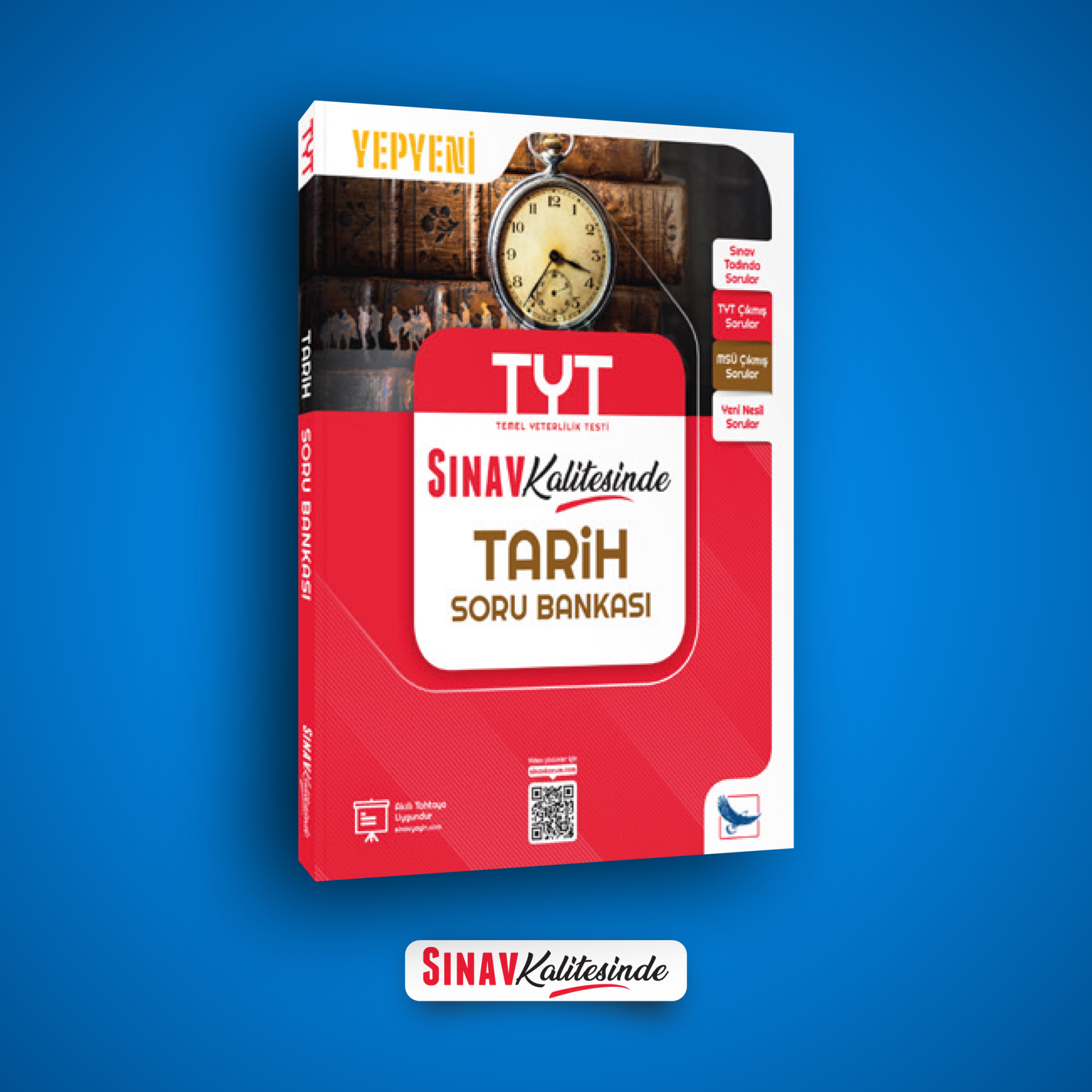 Sınav Yayınları Sınav Kalitesinde TYT Tarih Soru Bankası