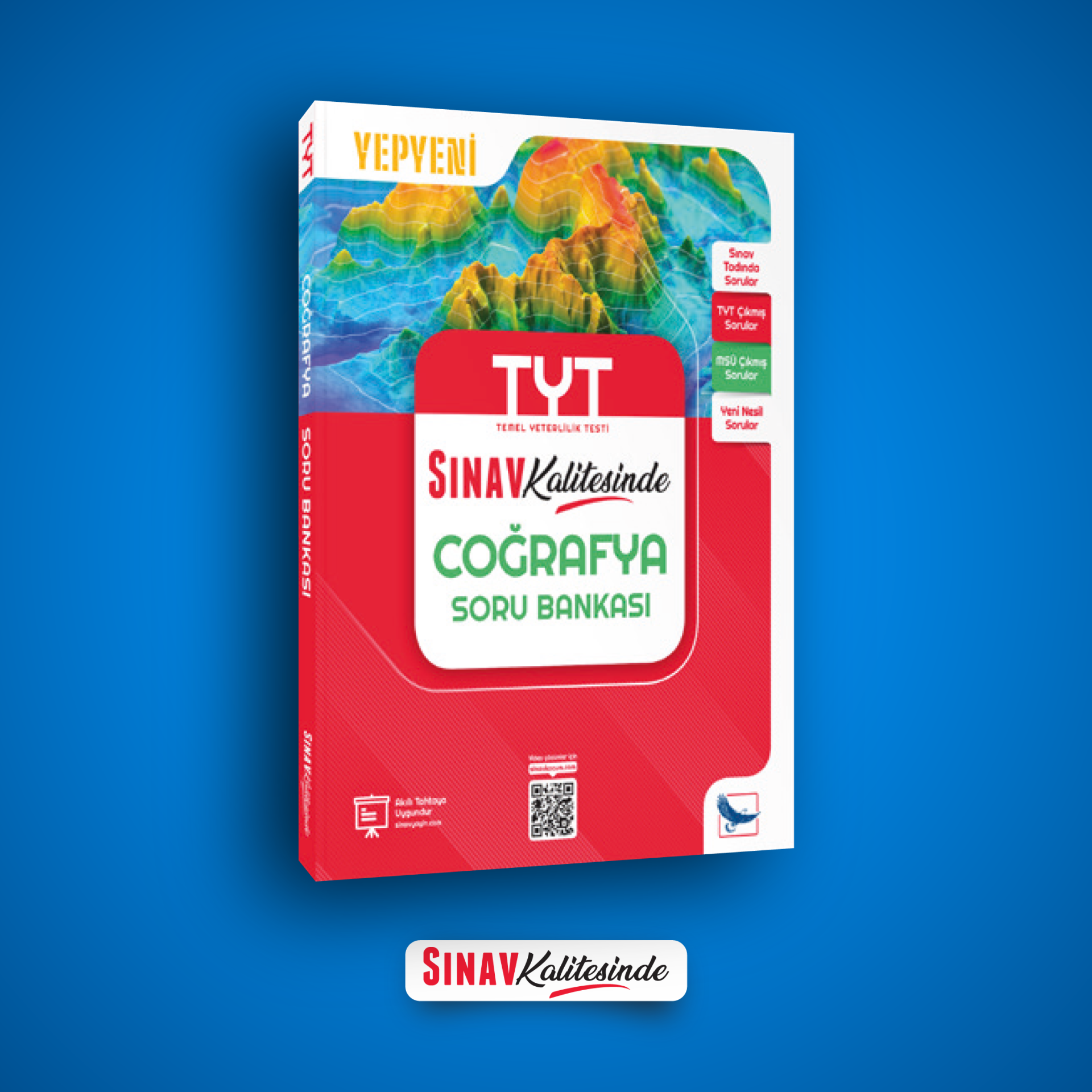 Sınav Yayınları Sınav Kalitesinde TYT Coğrafya Soru Bankası