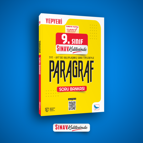 Sınav Yayınları Sınav Kalitesinde 9. Sınıf Paragraf Soru Bankası
