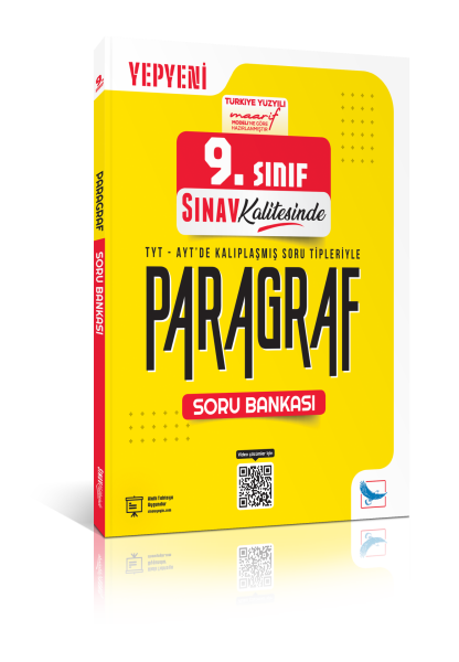 Sınav Yayınları Sınav Kalitesinde 9. Sınıf Paragraf Soru Bankası