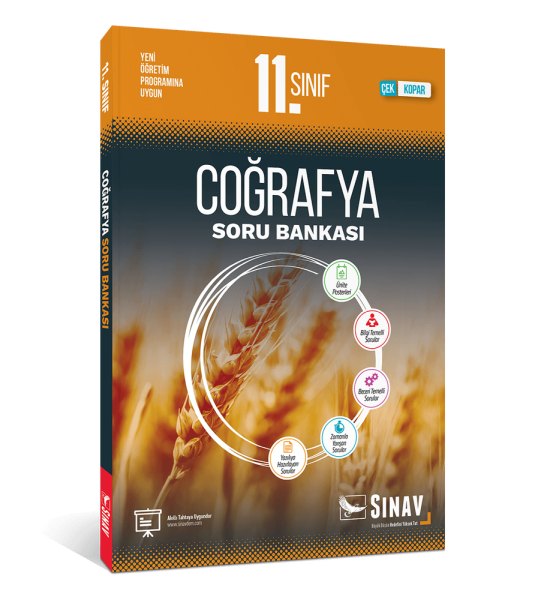 Sınav Yayınları 11. Sınıf Coğrafya Soru Bankası