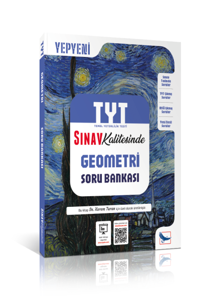 Senin Kitabın Sınav Kalitesinde TYT Geometri Van Gogh Soru Bankası