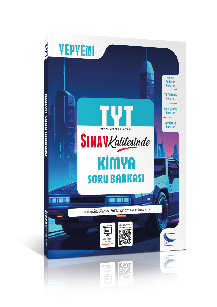 Senin Kitabın Sınav Kalitesinde TYT Kimya Cyberpunk Soru Bankası