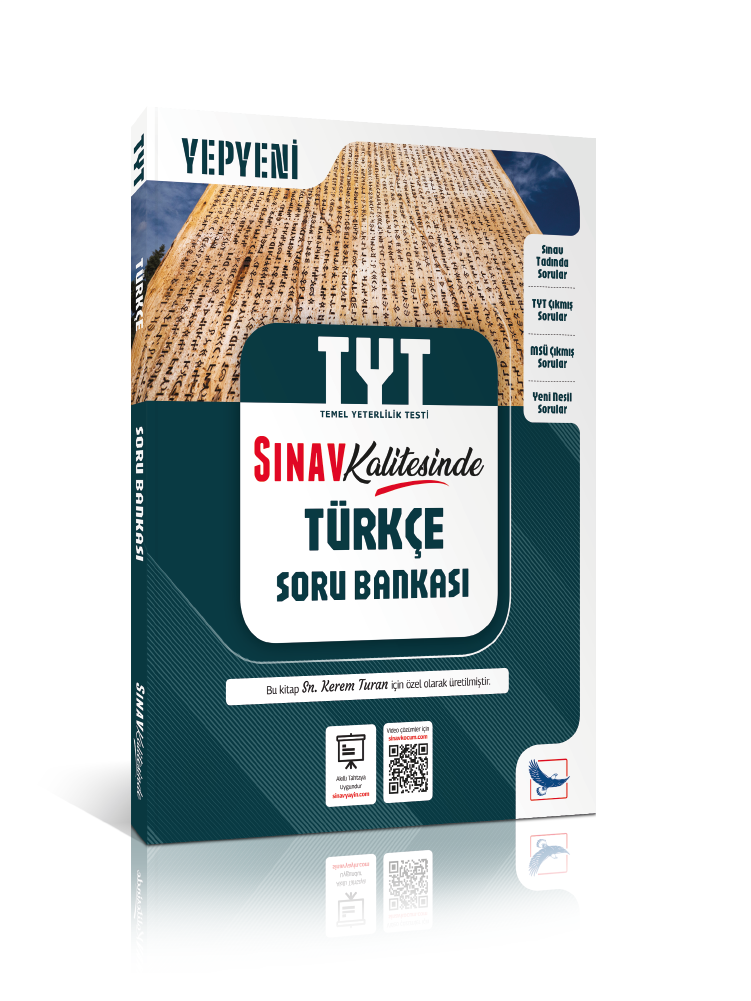 Senin Kitabın Sınav Kalitesinde TYT Türkçe Emerald Soru Bankası