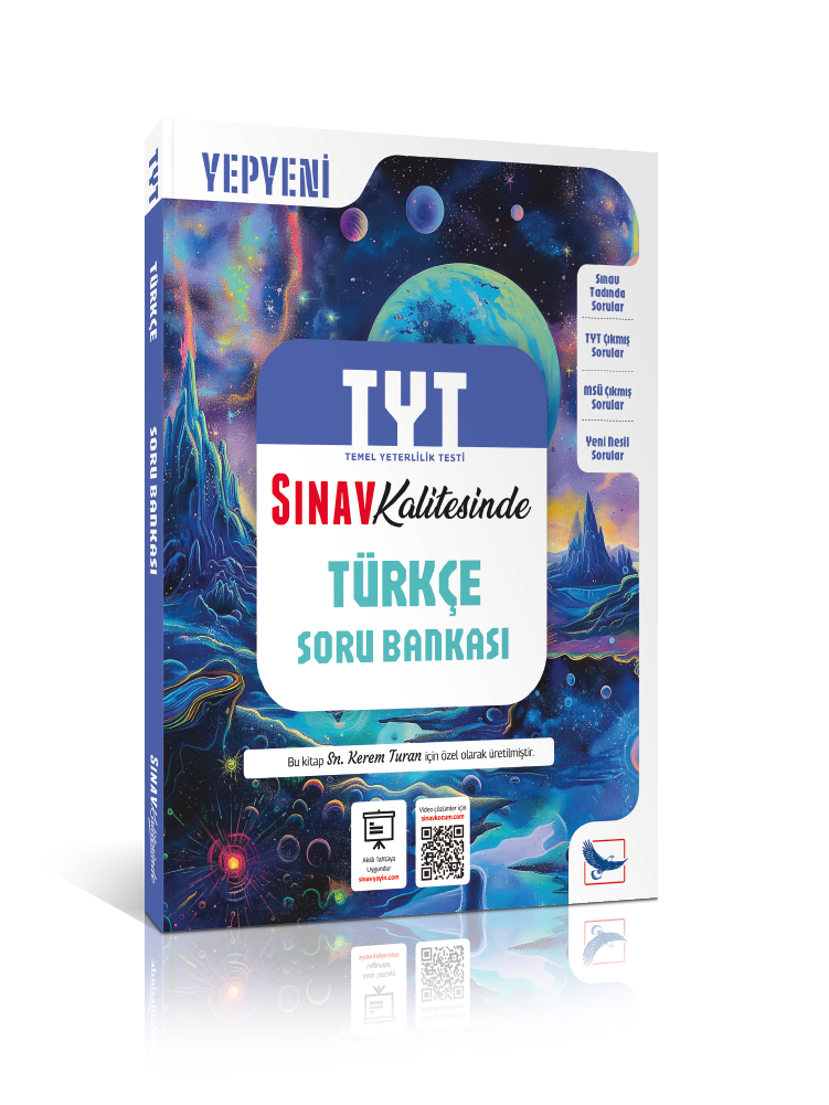 Senin Kitabın Sınav Kalitesinde TYT Türkçe Sci-fi Universe Soru Bankası