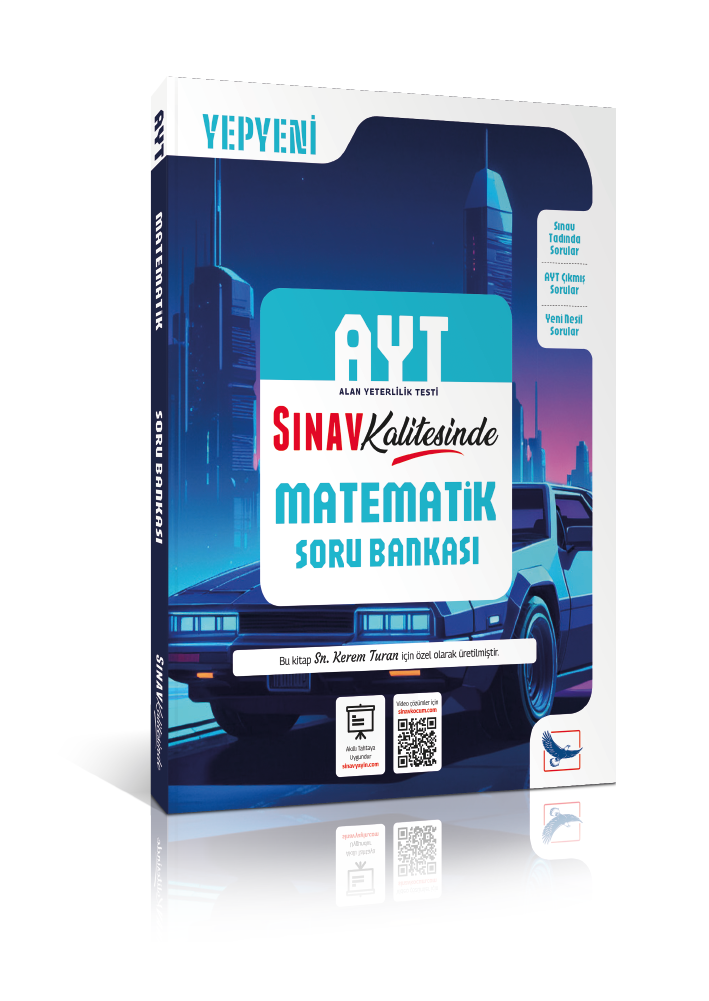 Senin Kitabın Sınav Kalitesinde AYT Matematik Cyberpunk Soru Bankası