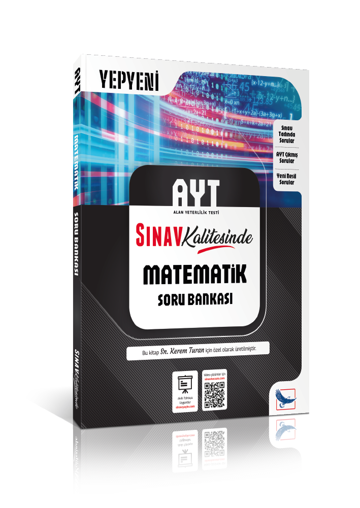 Senin Kitabın Sınav Kalitesinde AYT Matematik Black Edition Soru Bankası