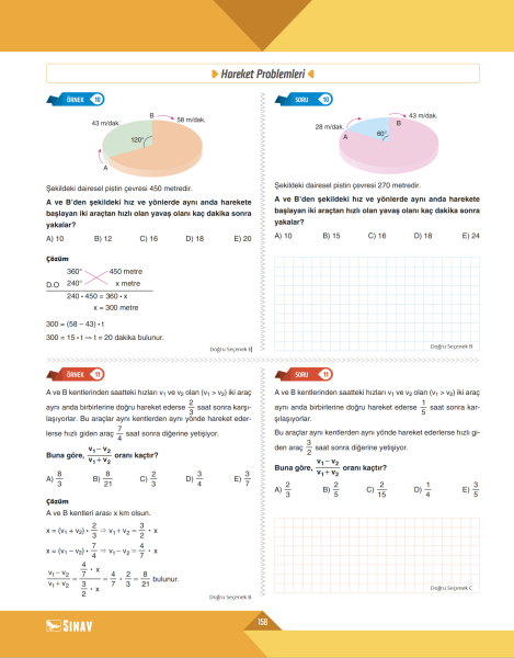 Sınav Yayınları Sınav Kalitesinde TYT AYT KPSS ALES MSÜ DGS Problemler Soru Bankası