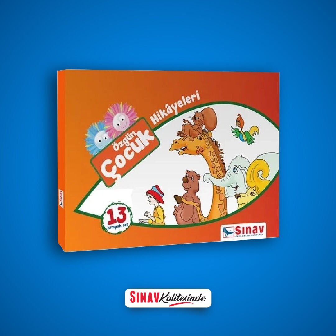 Sınav Yayınları Okul Öncesi Özgün Çocuk Hikayeleri 13 Kitaplık Set