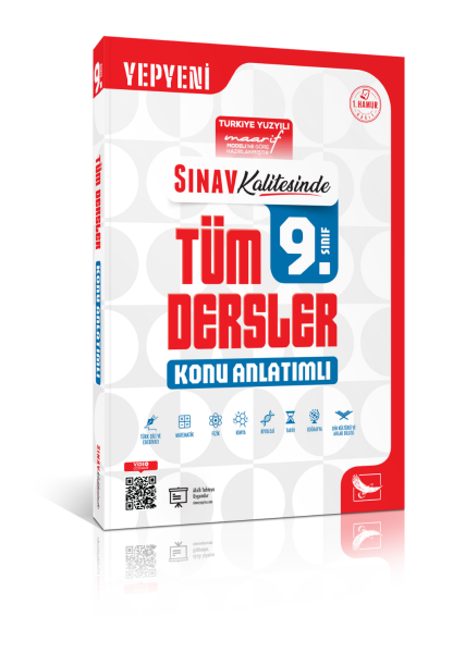 Sınav Yayınları Sınav Kalitesinde 9. Sınıf Tüm Dersler Konu Anlatımlı