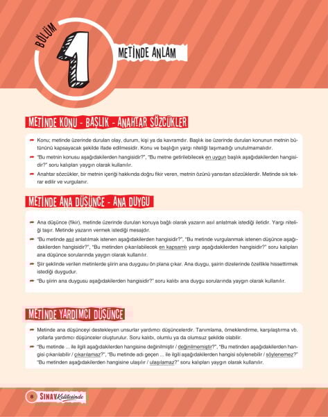 Sınav Yayınları Sınav Kalitesinde 5. Sınıf Paragraf Soru Bankası