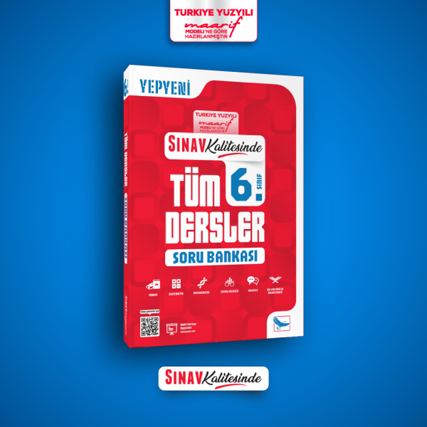 Sınav Yayınları Sınav Kalitesinde 6. Sınıf Tüm Dersler Soru Bankası