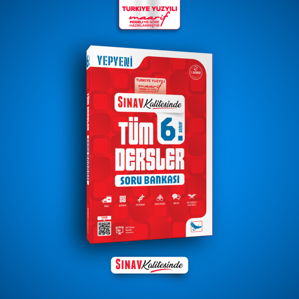 Sınav Yayınları Sınav Kalitesinde 6. Sınıf Tüm Dersler Soru Bankası
