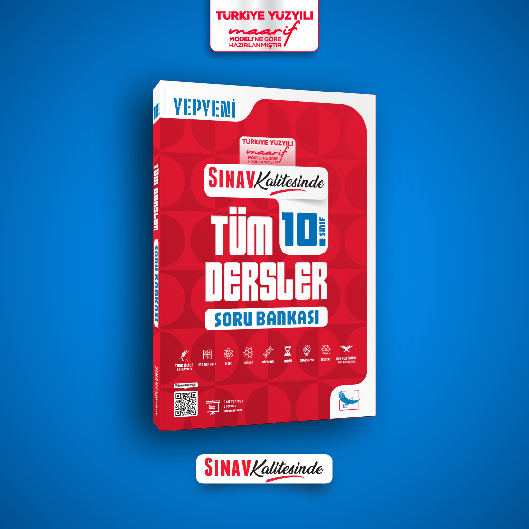 Sınav Yayınları Sınav Kalitesinde 10. Sınıf Tüm Dersler Soru Bankası