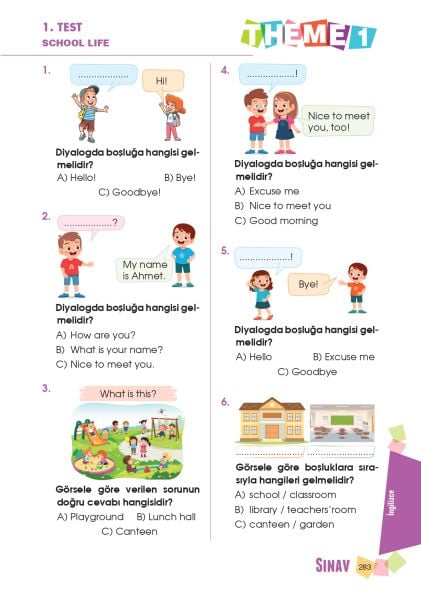 Sınav Yayınları Sınav Kalitesinde 2. Sınıf Tüm Dersler Soru Bankası