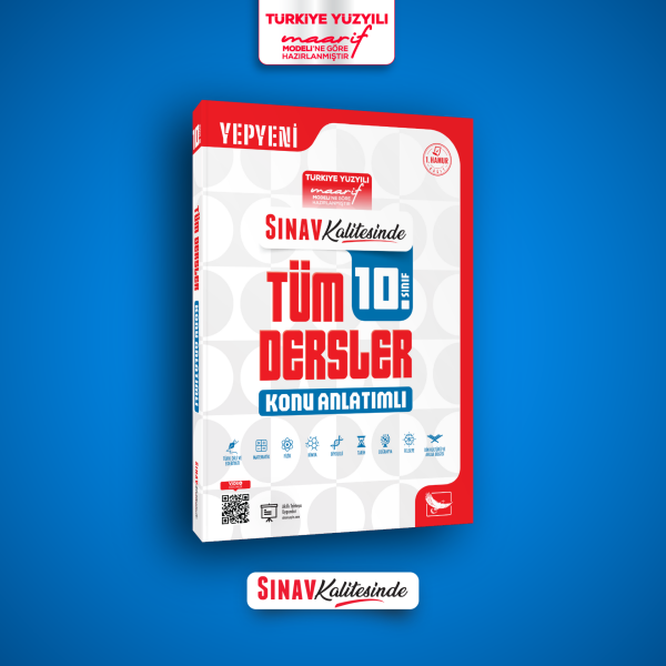 Sınav Yayınları Sınav Kalitesinde 10. Sınıf Tüm Dersler Konu Anlatımlı