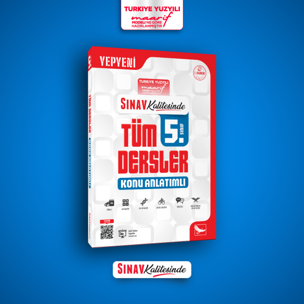 Sınav Yayınları Sınav Kalitesinde 5. Sınıf Tüm Dersler Konu Anlatımlı