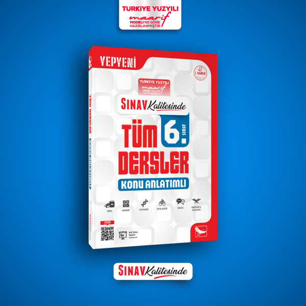 Sınav Yayınları Sınav Kalitesinde 6. Sınıf Tüm Dersler Konu Anlatımlı