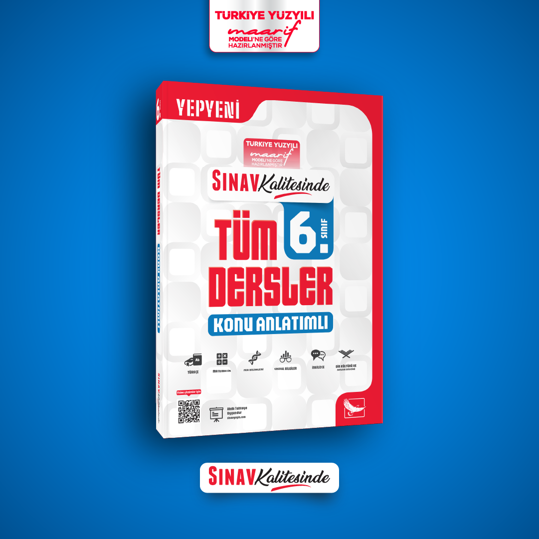 Sınav Yayınları Sınav Kalitesinde 6. Sınıf Tüm Dersler Konu Anlatımlı
