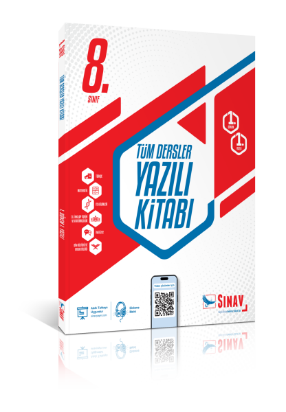 Sınav Yayınları 8. Sınıf Tüm Dersler 1. Dönem 1. Yazılı Kitabı