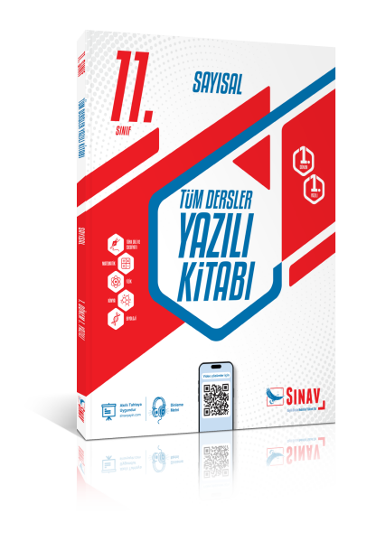 Sınav Yayınları 11. Sınıf Sayısal Tüm Dersler 1. Dönem 1. Yazılı Kitabı
