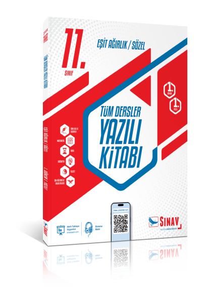 Sınav Yayınları 11. Sınıf Eşit Ağırlık Sözel Tüm Dersler 1. Dönem 1. Yazılı Kitabı