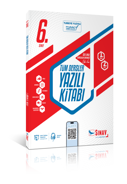 Sınav Yayınları 6. Sınıf Tüm Dersler 1. Dönem 2. Yazılı Kitabı