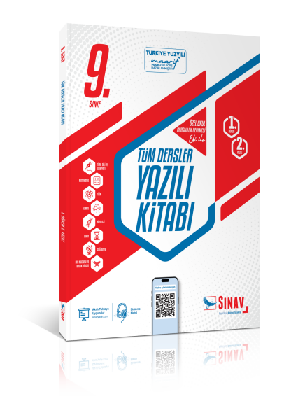 Sınav Yayınları 9. Sınıf Tüm Dersler 1. Dönem 2. Yazılı Kitabı